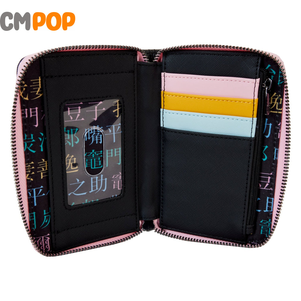 Aniplex Demon Slayer Group Zip Around Wallet - Loungefly