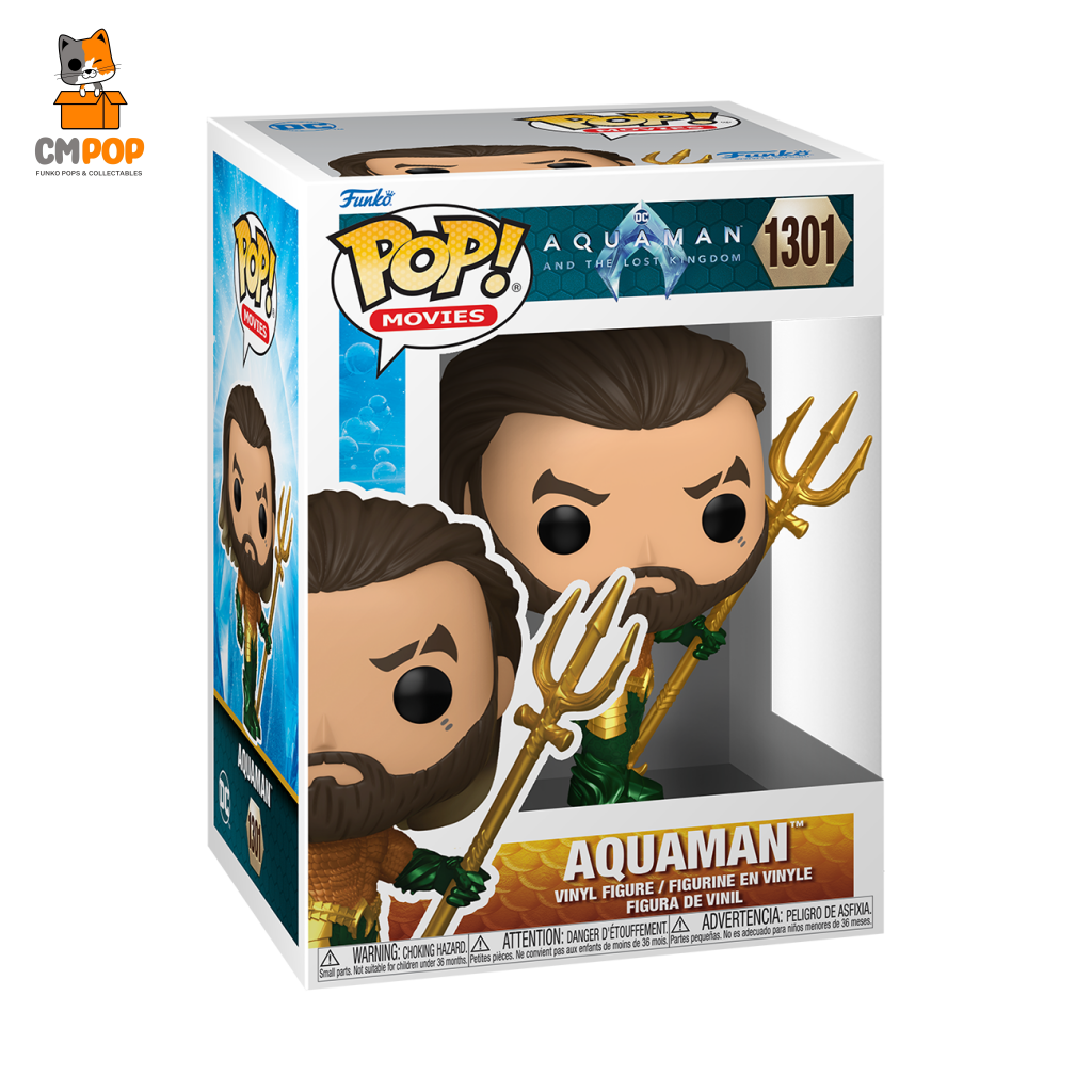 Pop Movies: Aatlk- Aquaman Hero Suit Funko Pop
