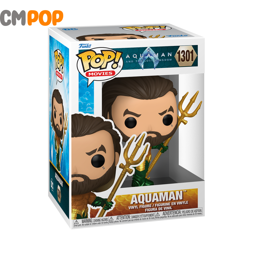 Pop Movies: Aatlk- Aquaman Hero Suit Funko Pop