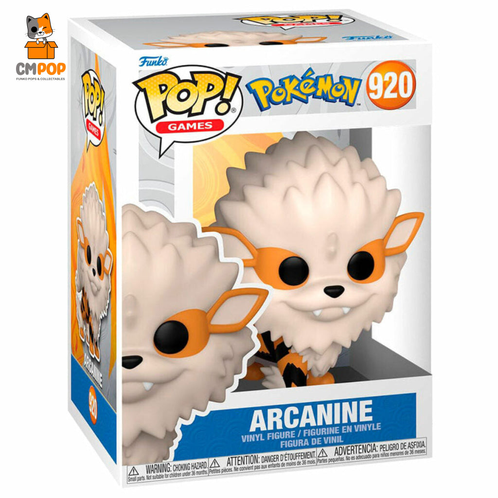 Arcanine - #920 Funko Pop! Pokemon Pop