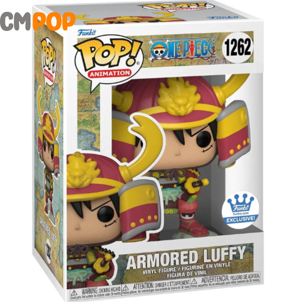 Armored Luffy - #1262 Funko Pop! One Piece Exclusive Pop