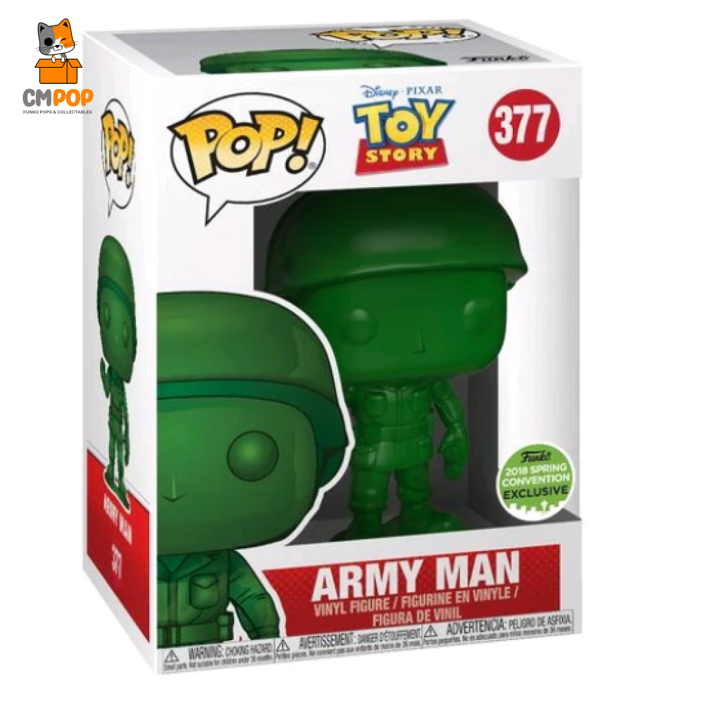 Army Man - #377 Funko Pop! Disney Toy Story 2018 Spring Con Exclusive Pop