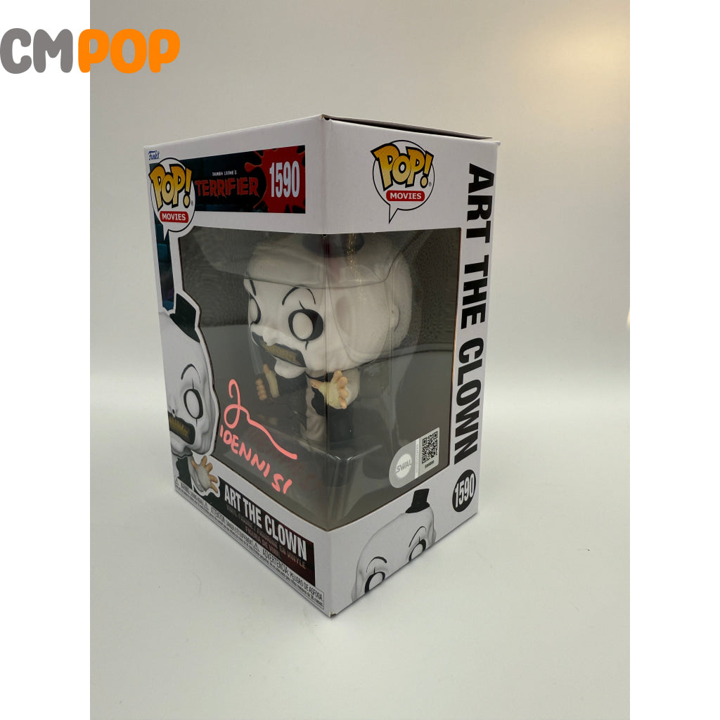 Art the Clown - #1590 - Funko Pop! - Movies - Terrifier - Signed by John Abrahams - Certified Pop! Funko Pop
