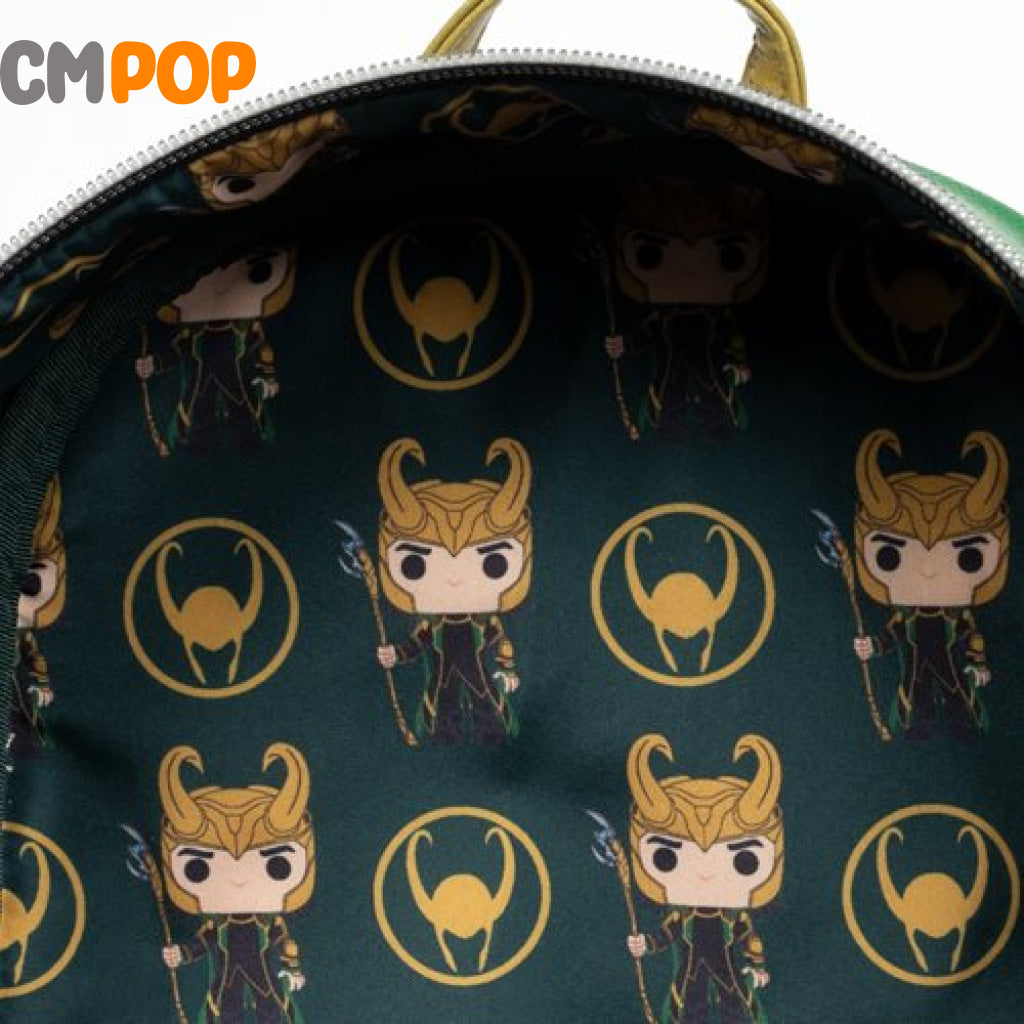 Avengers Loki With Scepter Pop Mini Backpack - Loungefly