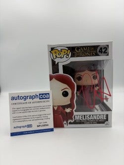 Melisandre - #42 - Funko Pop! - Game Of Thrones - Signed By Carice Van Houten - Certified by Autographcoa