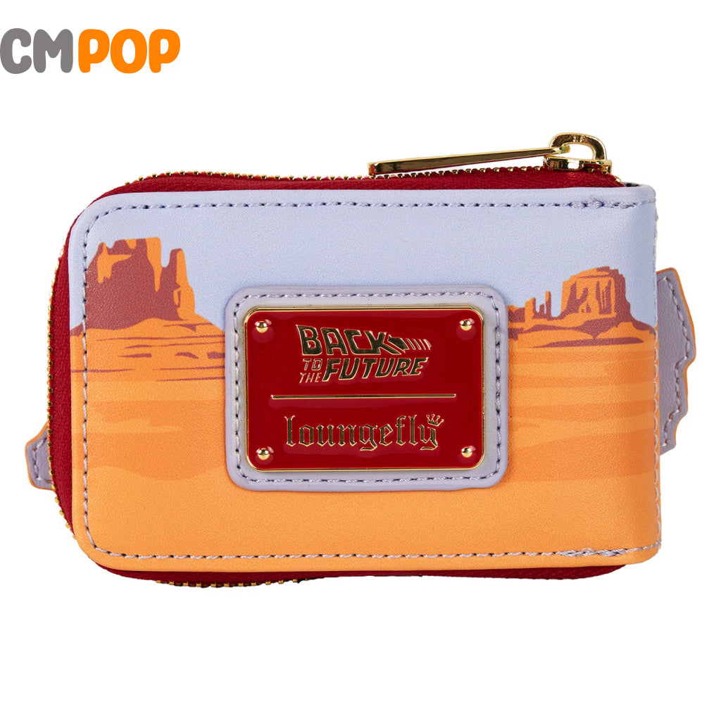 Back To The Future 40Th Anniversary Delorean Accordion Wallet - Loungefly