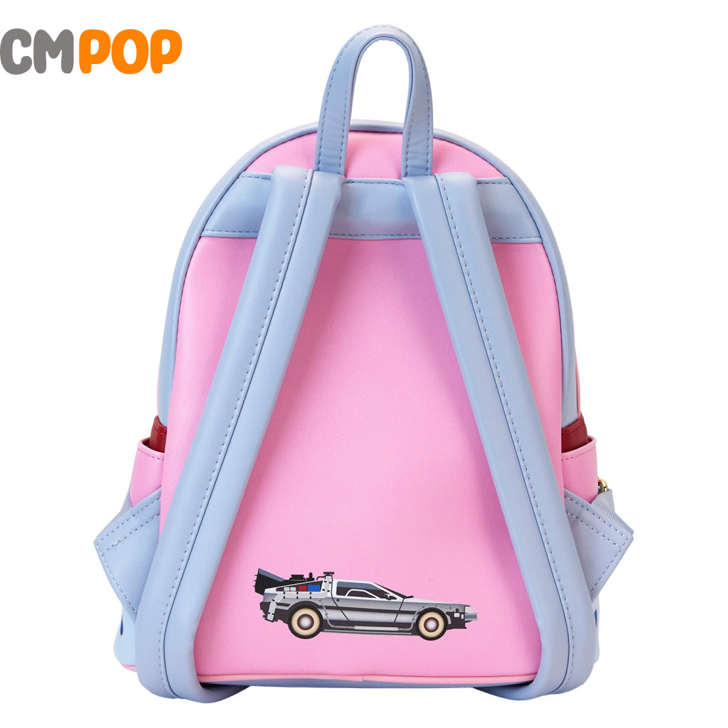 Back To The Future 40Th Anniversary Mini Backpack - Loungefly