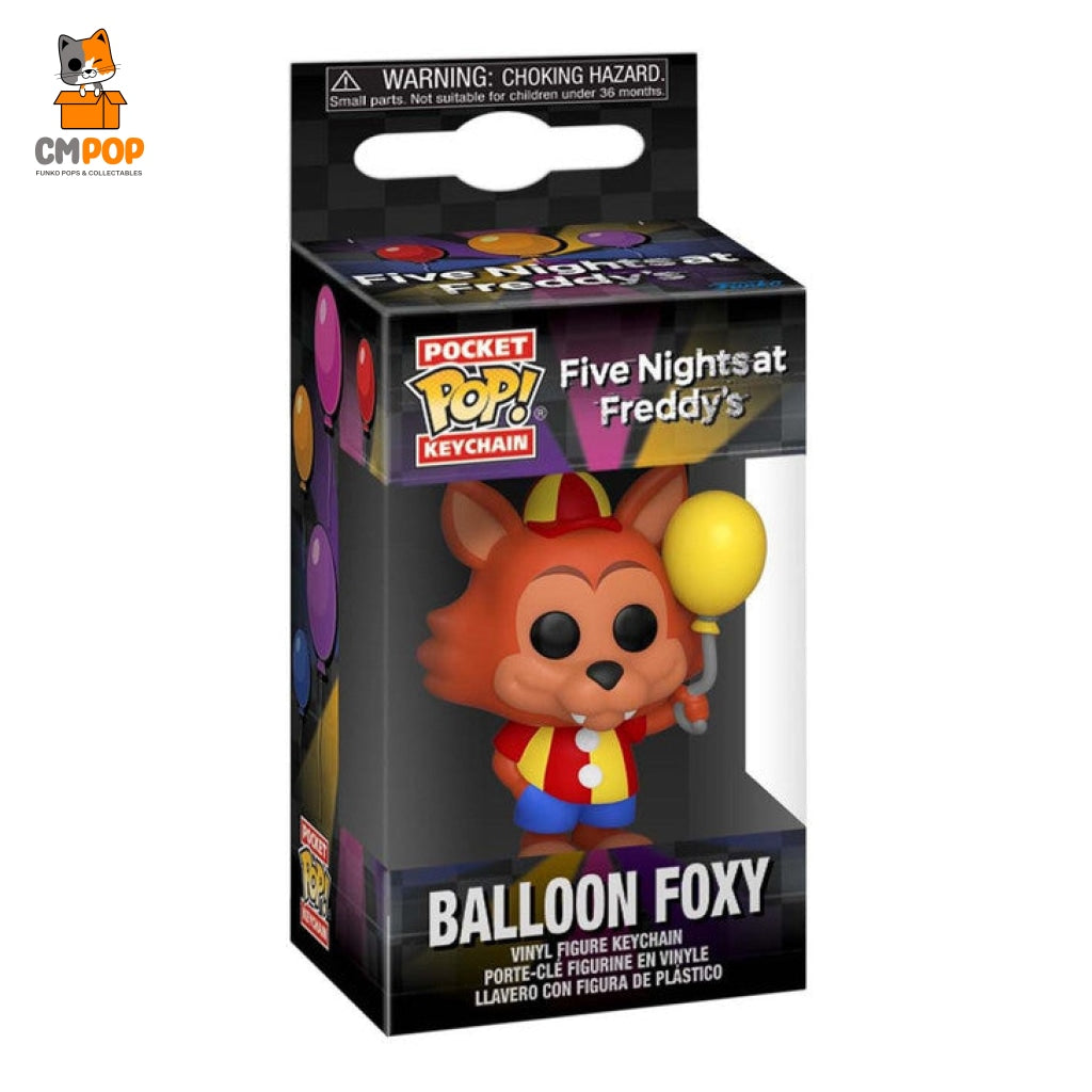 Balloon Foxy - Funko Pop! Keychain Five Nights At Freddys Pop