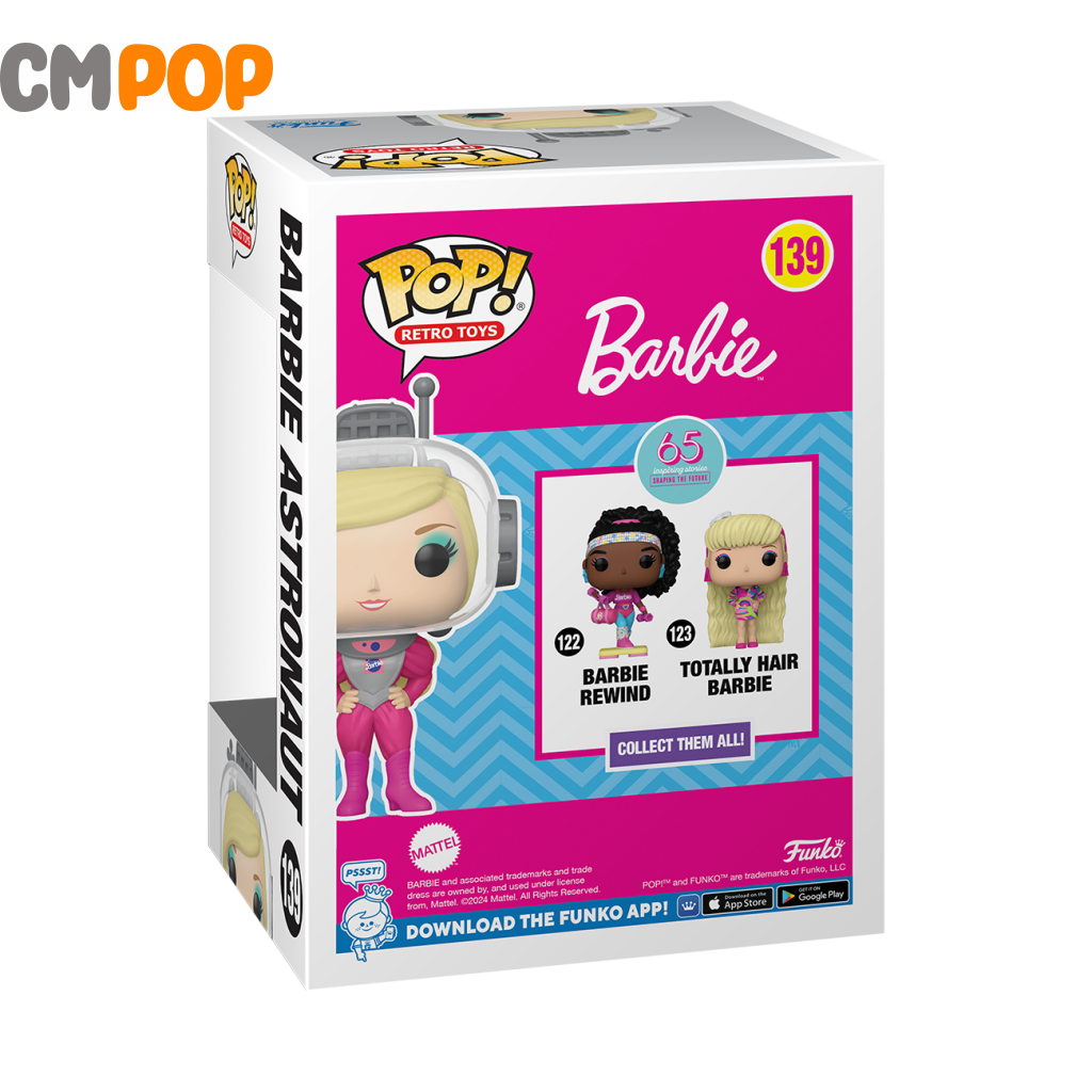 Barbie Astronaut - #139 Funko Pop! Retro Toys Pop