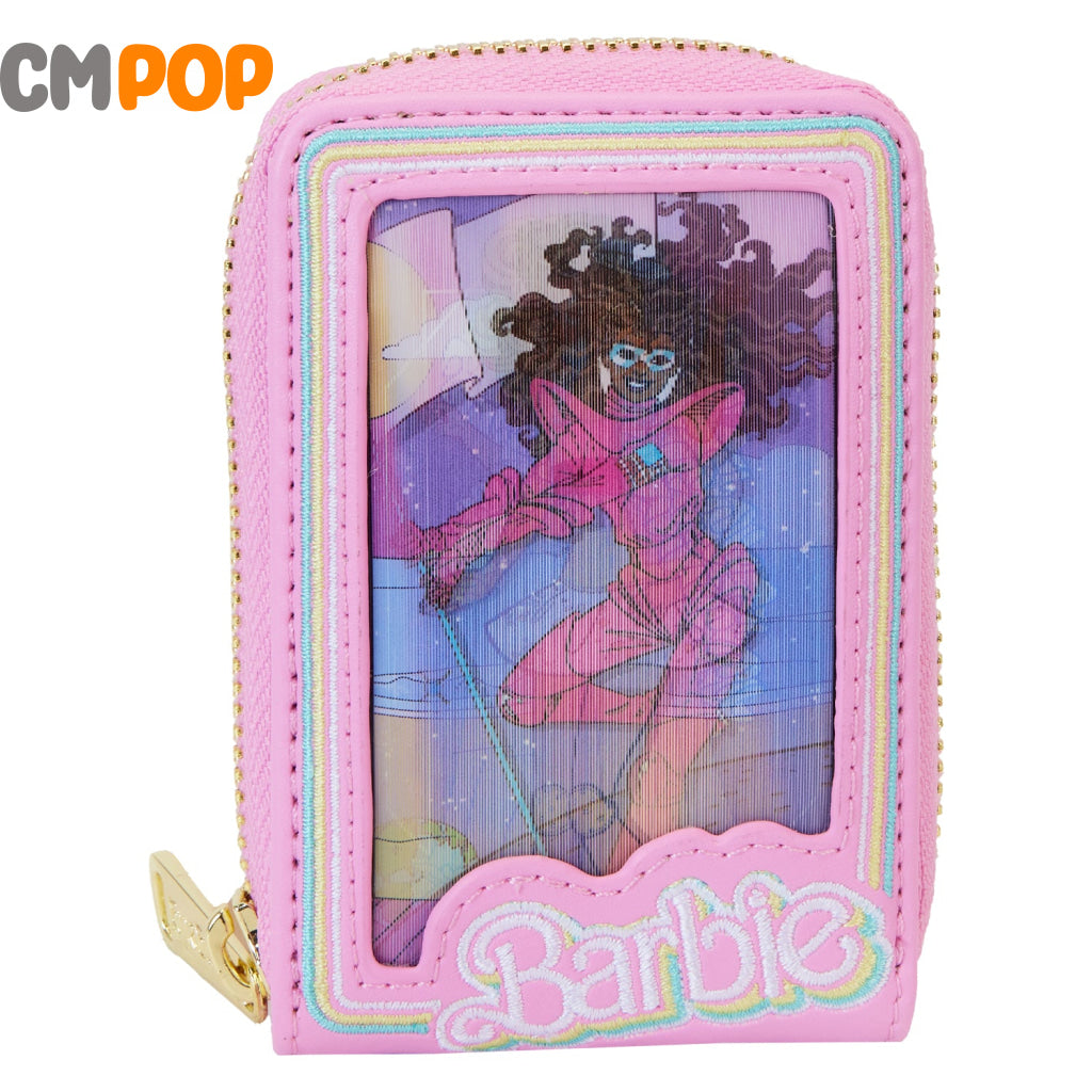 Barbie Doll Box Triple Lenticular Zip Around Wallet - Loungefly
