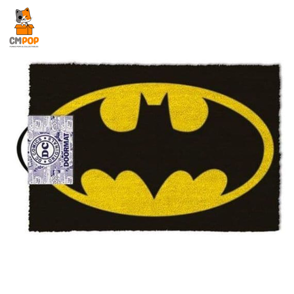 Batman Colour Logo 60 X 40Cm Coir Doormat