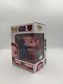 Rey - #588  -Funko POP! - Star Wars - Signed By JJ Abrams - Certified By Autographcoa
