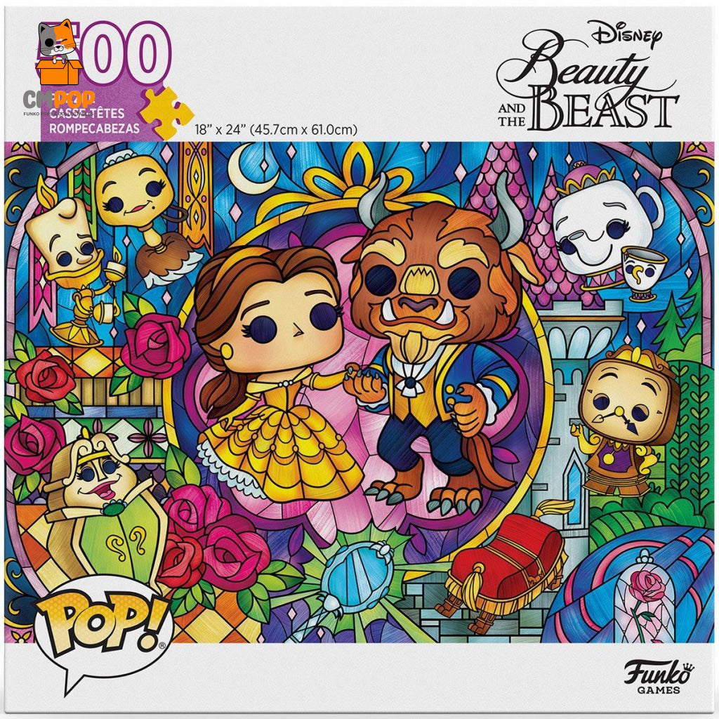 Beauty And The Beast - Pop! Puzzles 500 Pieces Funko Pop