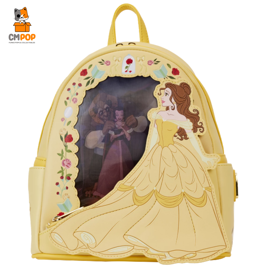 Belle Lenticular - Beauty And The Beast Mini Backpack Loungefly