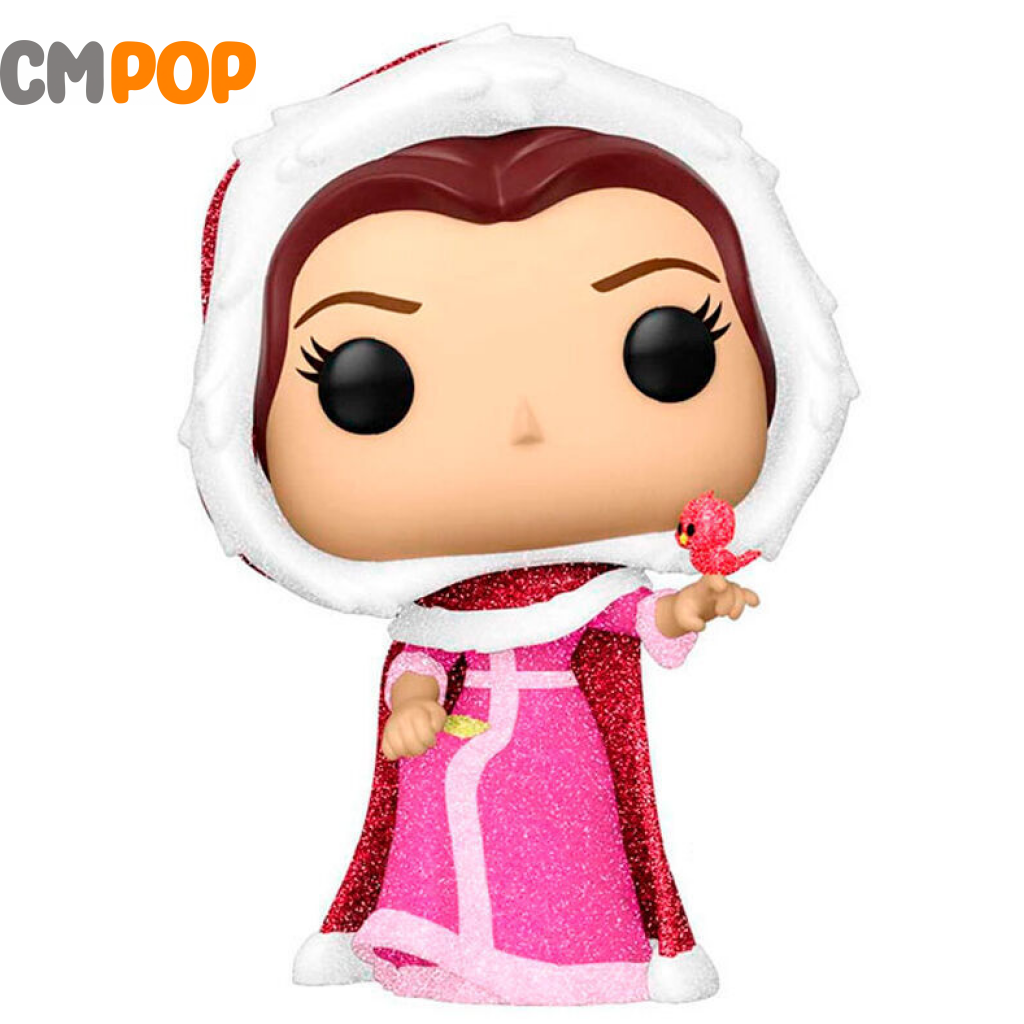 Belle (Winter) Diamond Glitter Exclusive Figure - #1137 Funko Pop! Beauty And The Beast Pop