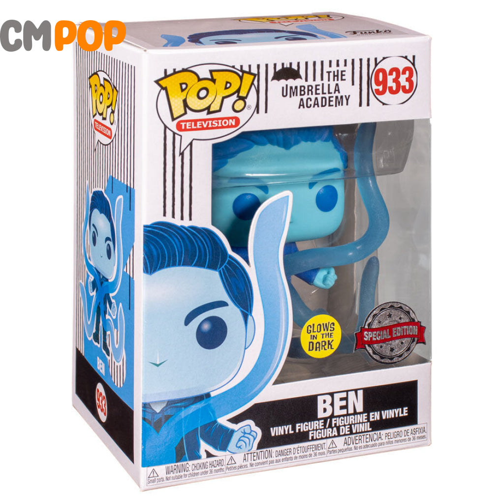 Ben - #933 Funko Pop! Television The Umbrella Academy Glows In Dark Special Edition Pop