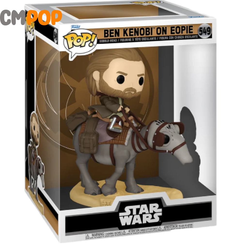 Ben Kenobi On Eopie - #549 Funko Pop! Star Wars Deluxe Pop