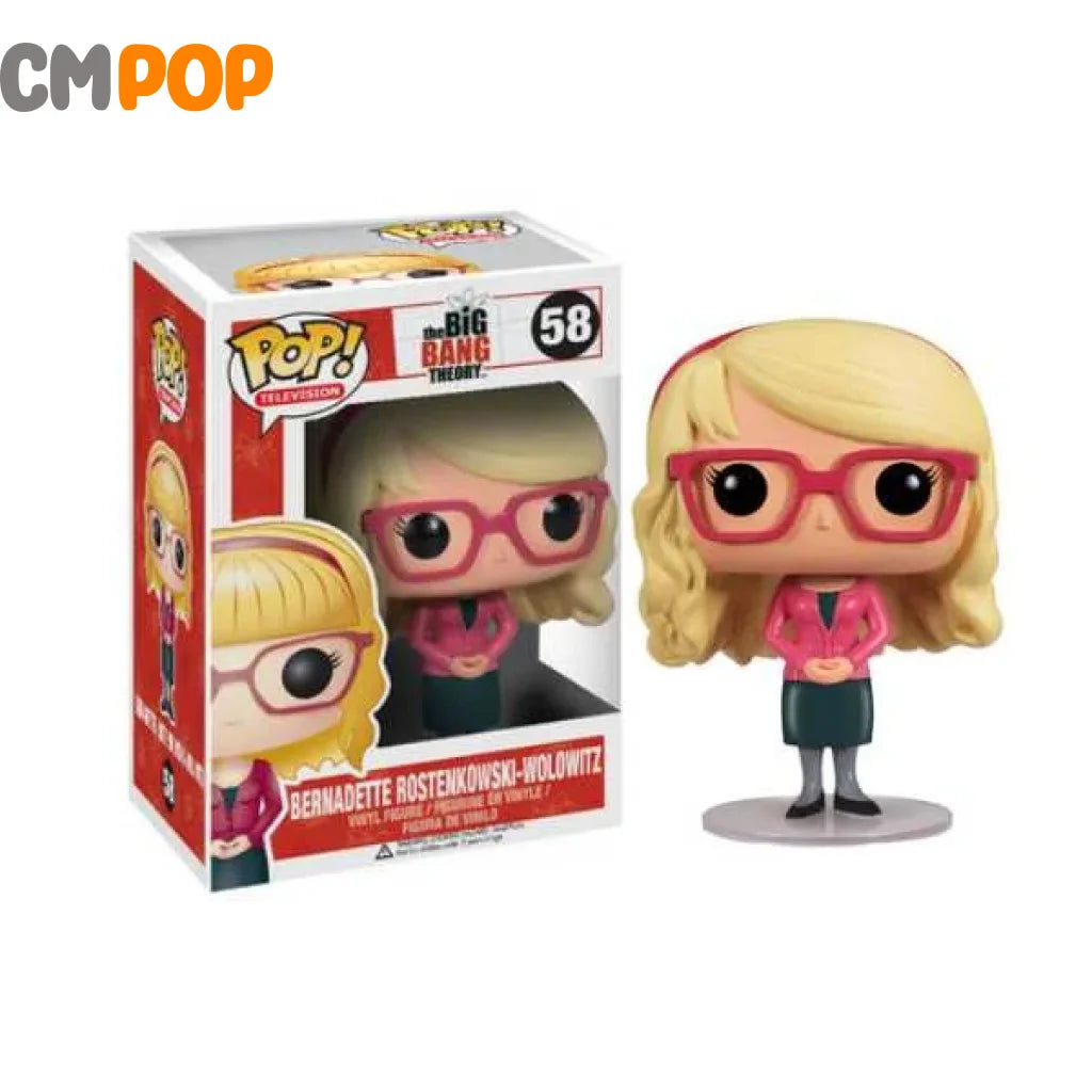 Bernadette Rostenkowski-Wolowitz - #58 - The Big Bang Theory - Funko Pop - Television Funko Pop