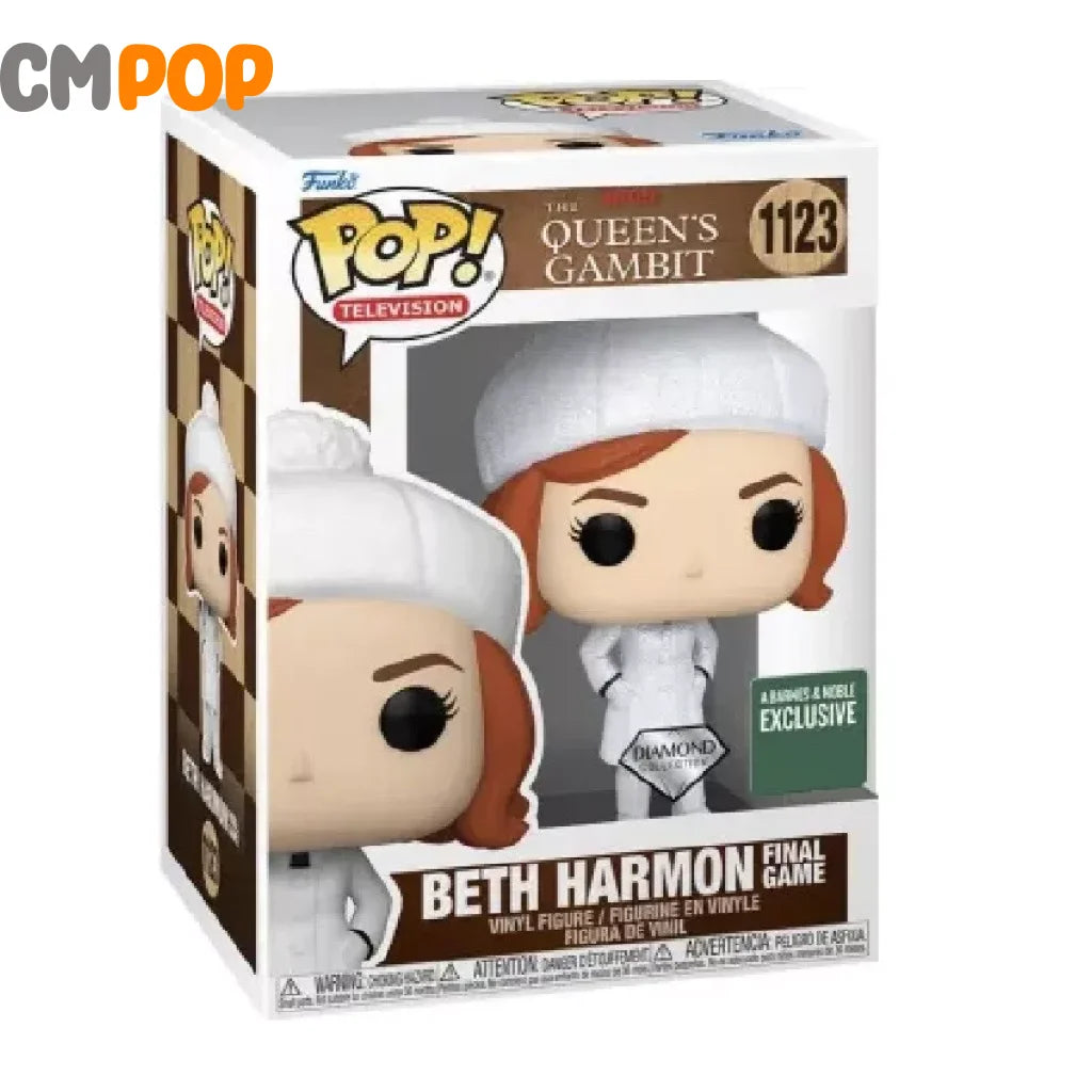 Beth Harmon (Final Game) - #1123 Funko Pop! Netflix The Queens Gambit Diamond Collection A Barnes