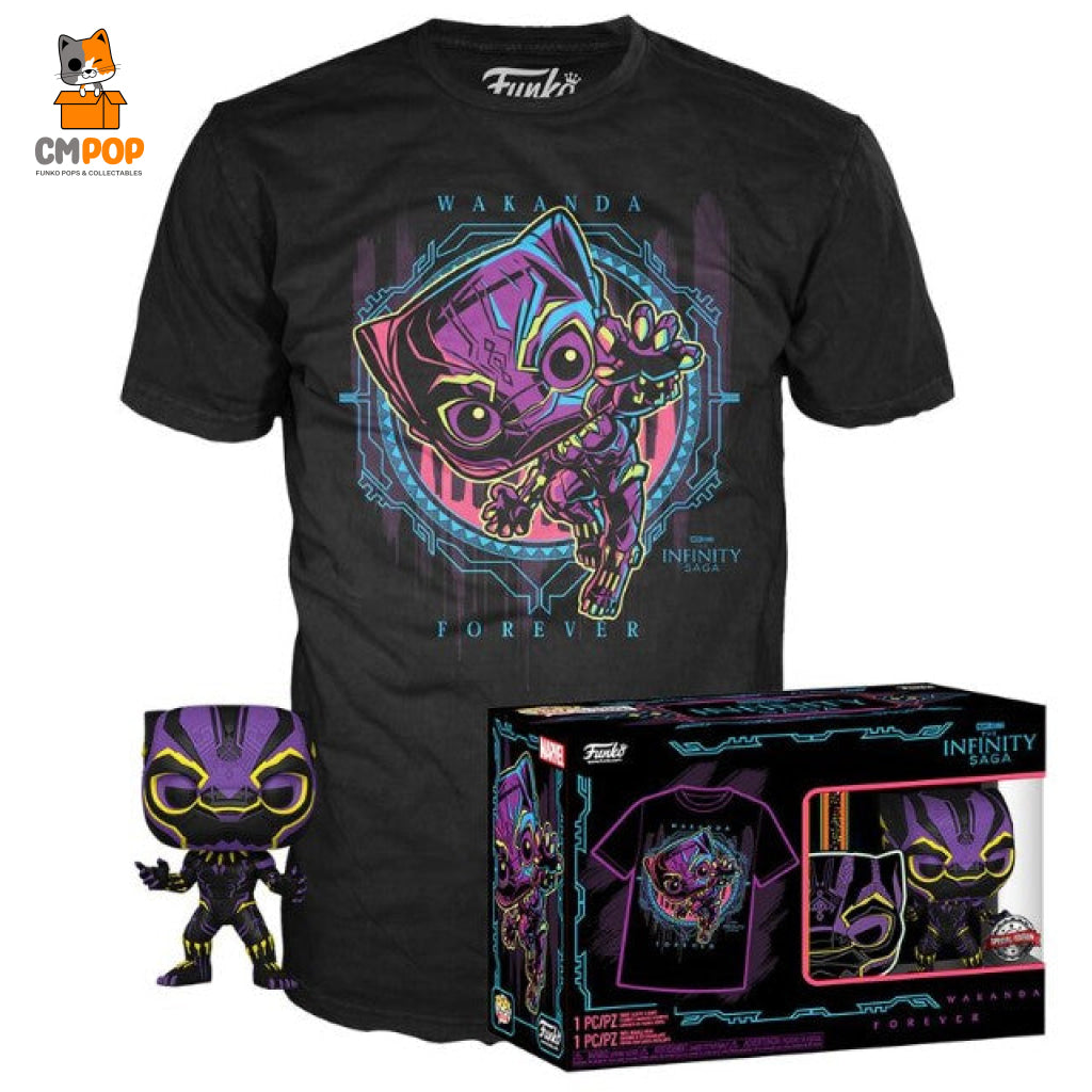 Black Panther - Marvel Funko Pop! And Tee