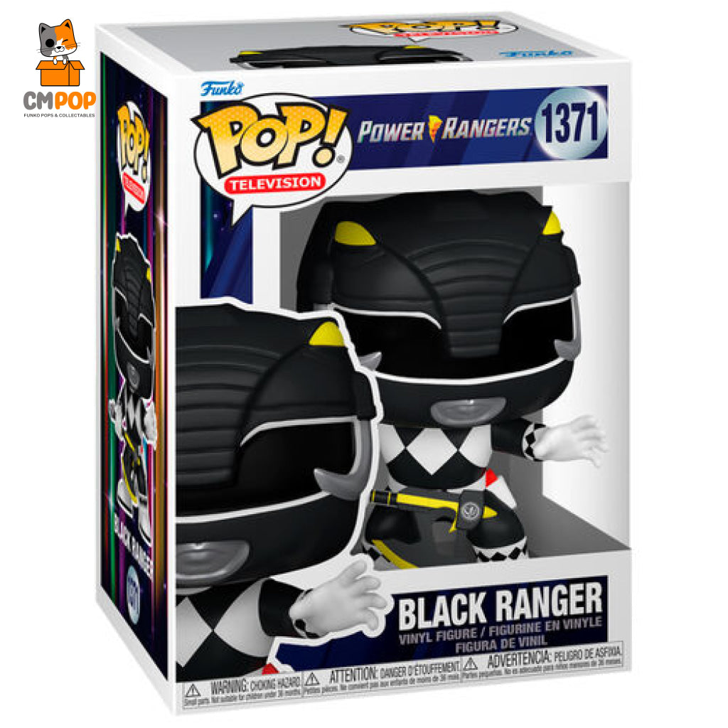 Black Ranger - #1371 Funko Pop! Power Rangers Pop