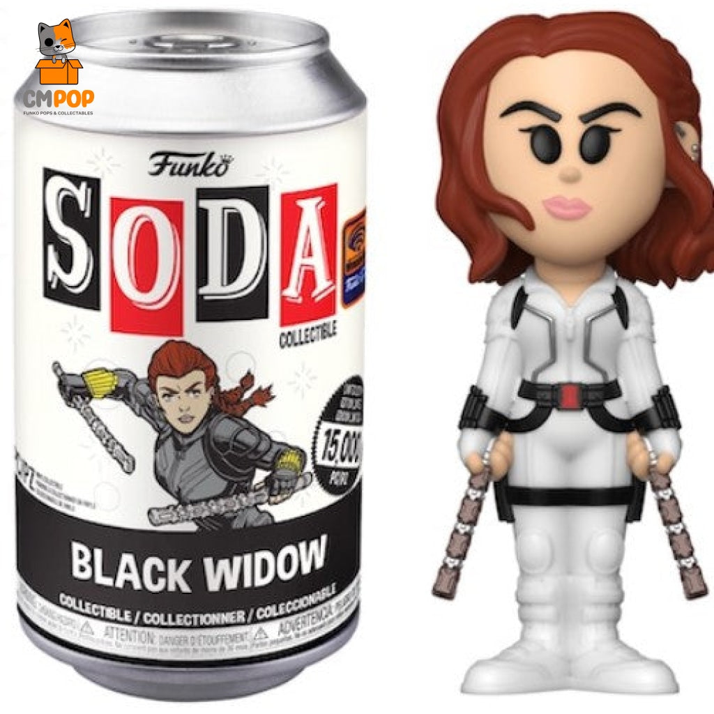 Black Widow - Funko Vinyl Soda 15 000 Pieces Marvel Chance Of Chase