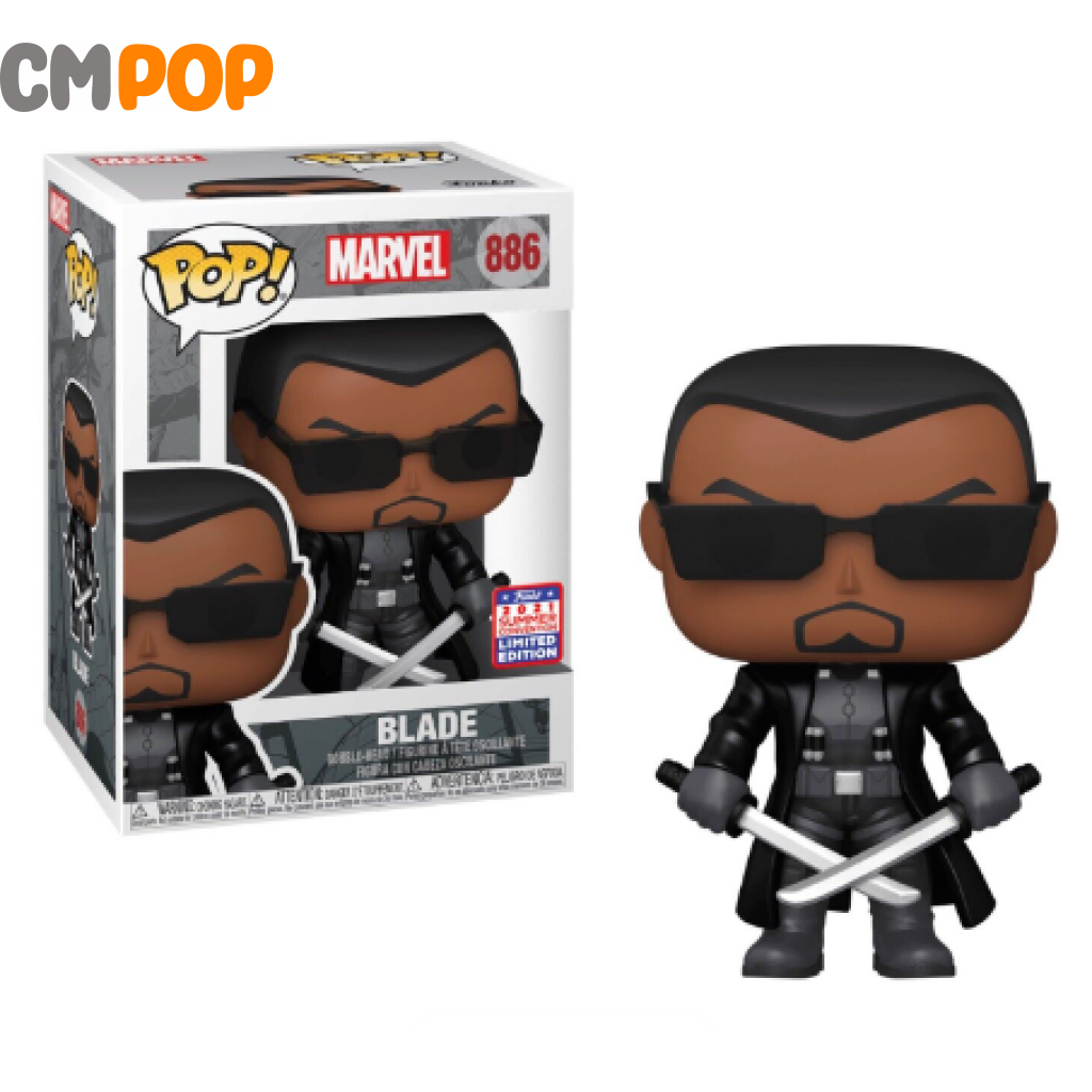 Blade - #886 Funko Pop! Marvel 2021 Summer Convention Exclusive Pop