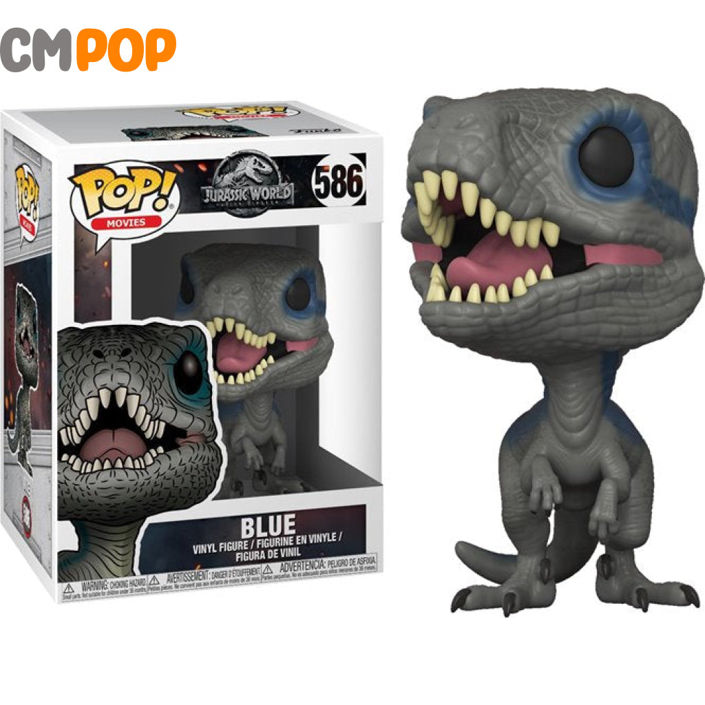 Blue - #586 - Funko Pop! - Jurassic World - Movies Funko Pop