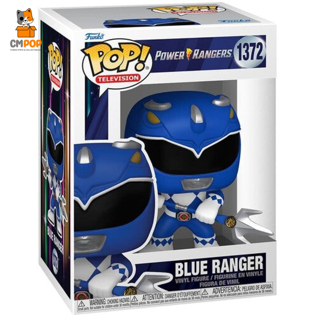 Blue Ranger - #1372 Funko Pop! Power Rangers Pop