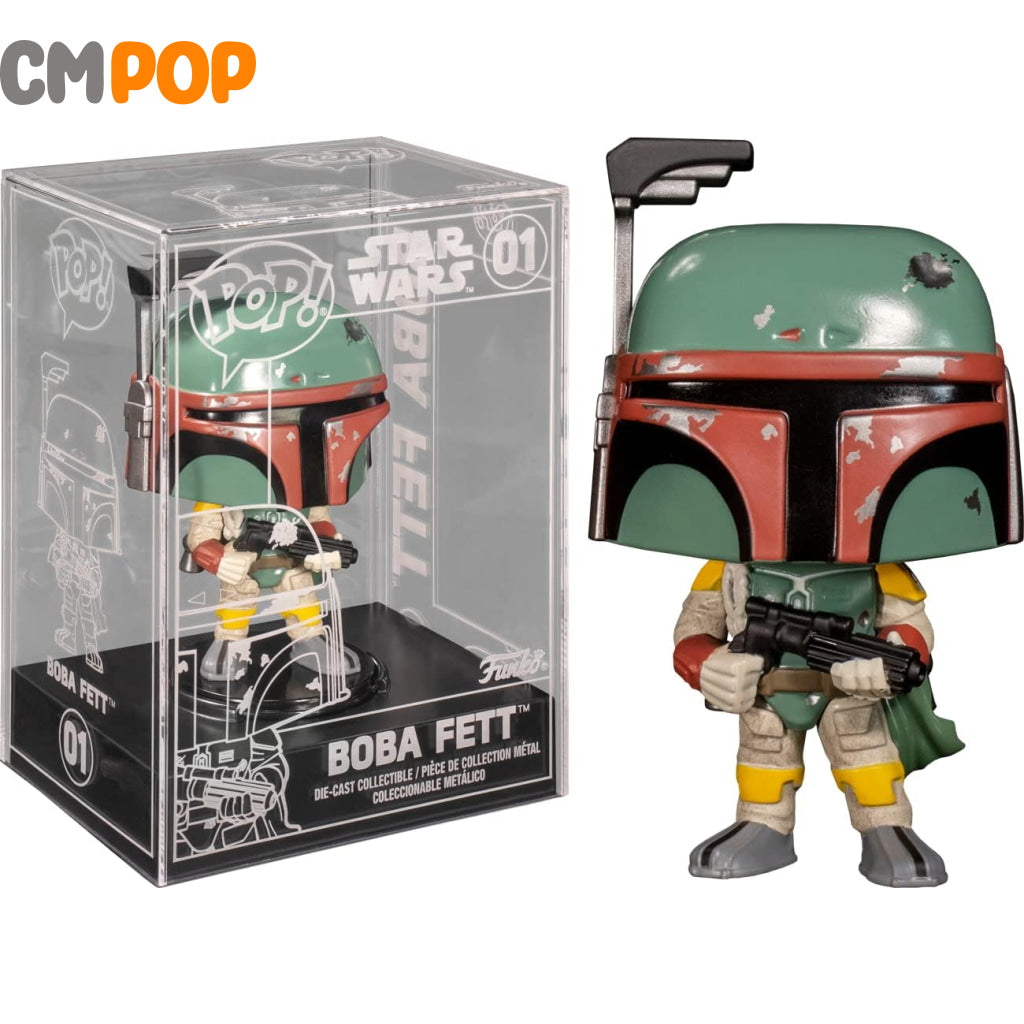 Boba Fett - #01 Funko Pop! Die-Cast Star Wars Pop