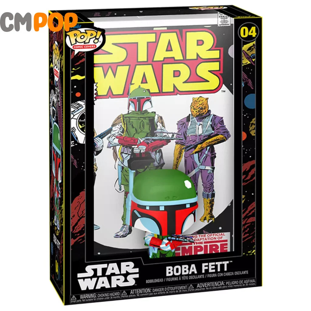 Boba Fett - Comic Covers- #04 Funko Pop! Star Wars Cover Pop