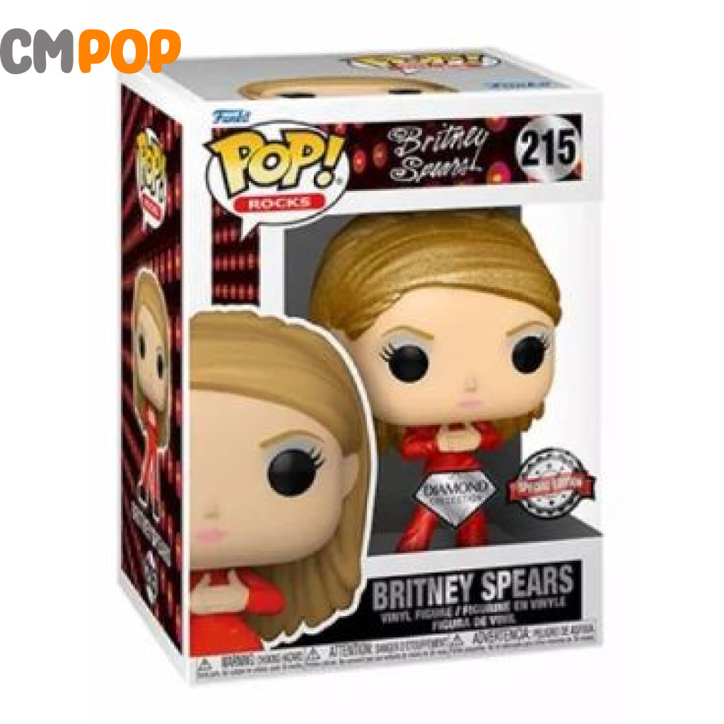 Britney Spears Catsuit - #215 Funko Pop! Pop Rocks Diamond Exclusive