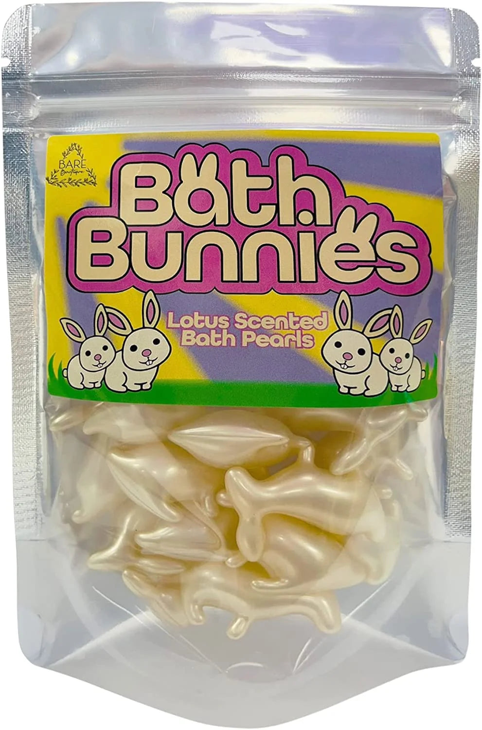 Bath Bunnies - Lotus Scented Bath Pearls -Bare Boutique