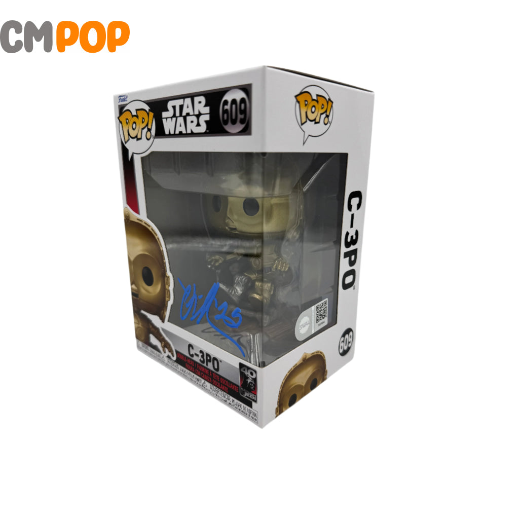 C-3P0 - #609 - Funko Pop! - Star Wars - Signed by William O Neill - Certified Pop! Funko Pop