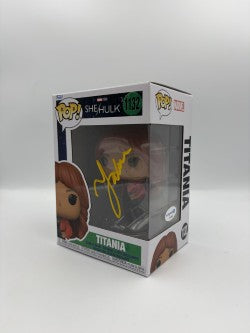 Titania - #1132- Funko Pop! - She Hulk - Marvel - Funko POP! - Signed By Jameela Jamil - Autographcoa Certifed