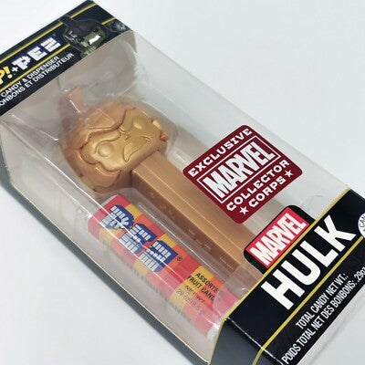 Marvel PEZ Hulk Candy Dispenser - # - Funko POP! [Gold]