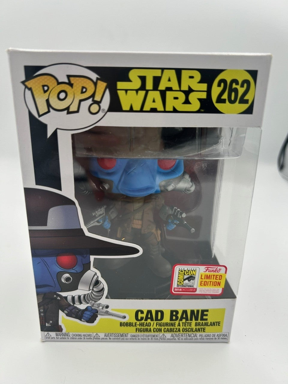 Cad Bane #262  - Funko Pop! - Star Wars - 2018 SDCC Exclusive