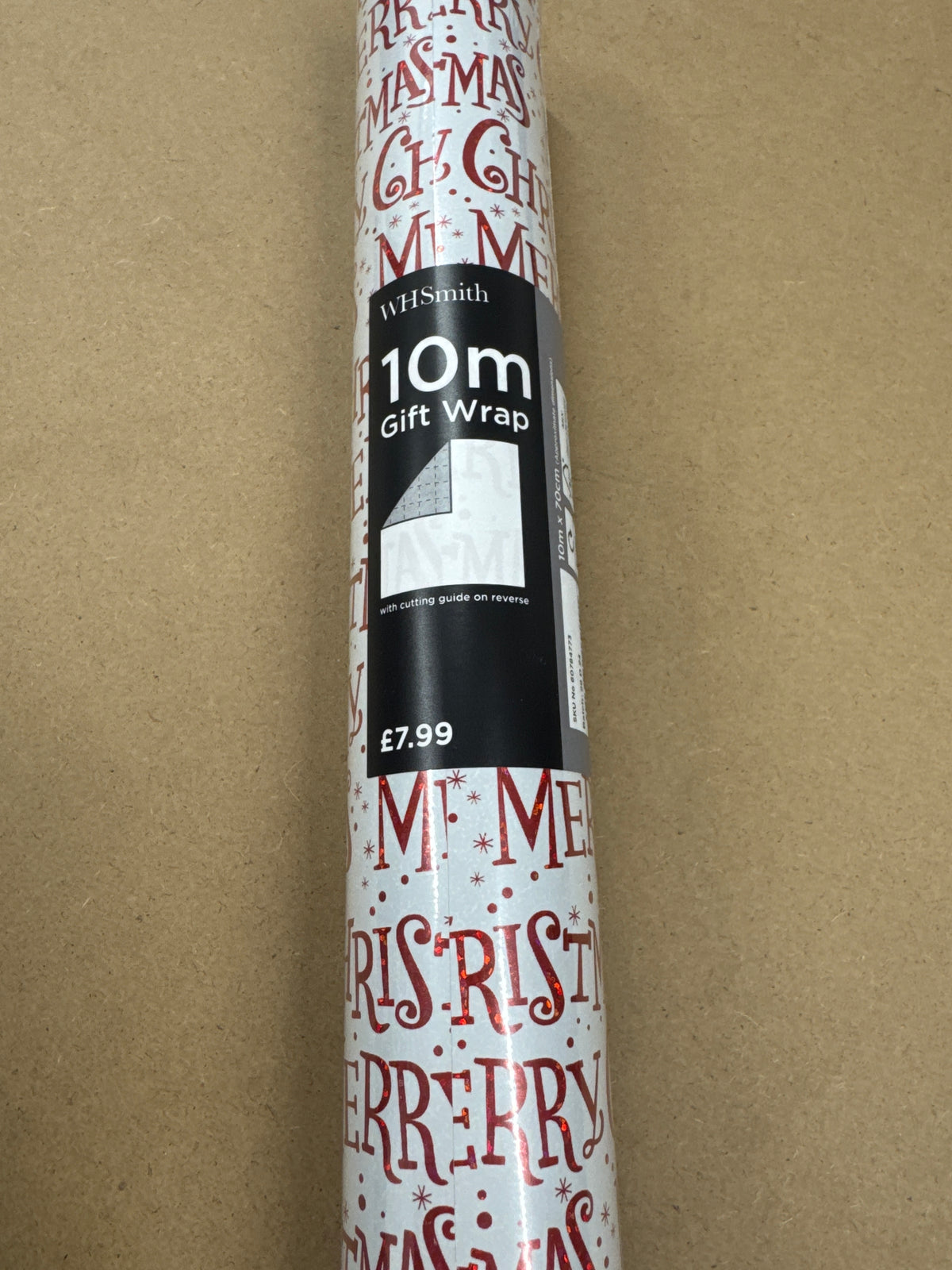 Wrapping Paper - 10 Meters - Merry Christmas