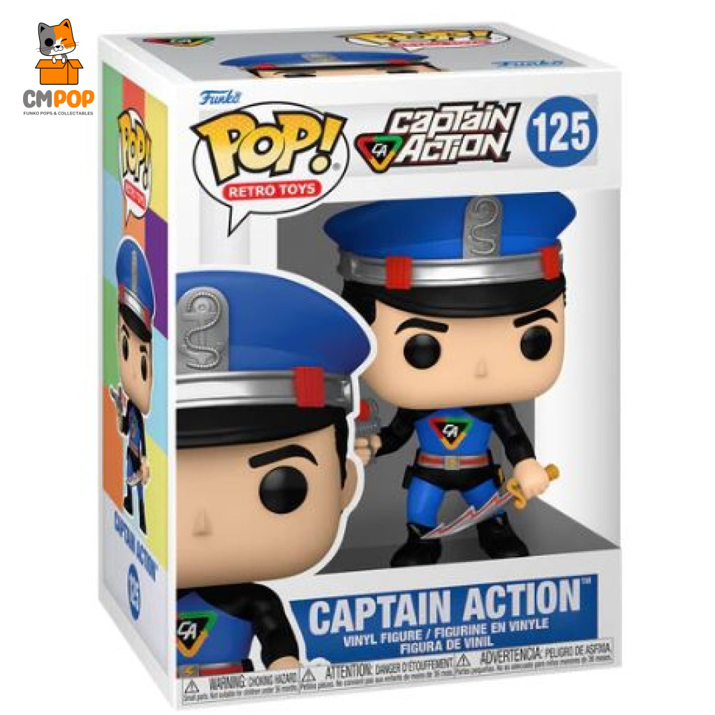 Captain Action - #125 Funko Pop! Retro Pop