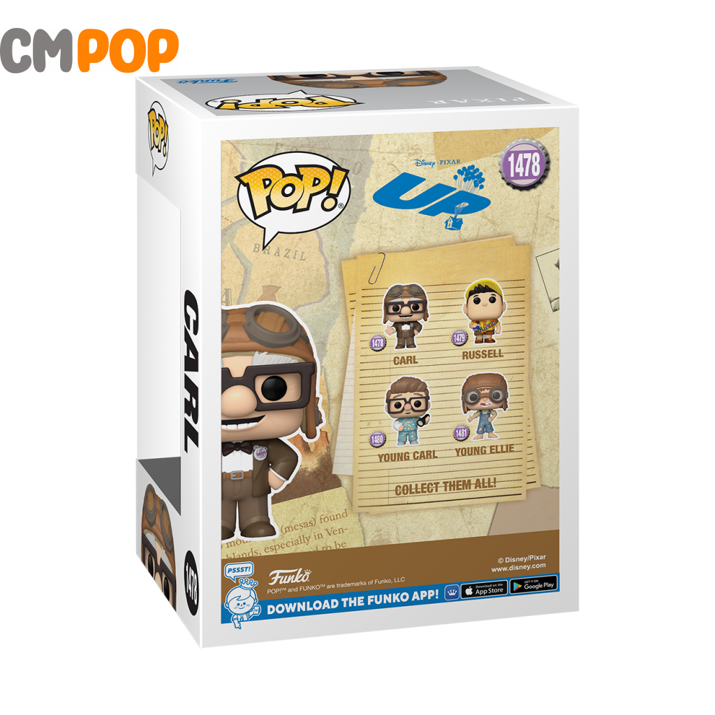 Carl - #1478 Funko Pop! Disney Up Pop