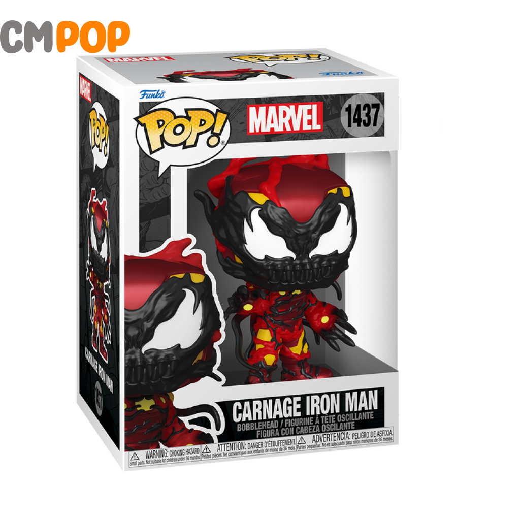 Carnage Iron Man - #1437 Funko Pop! Marvel Pop