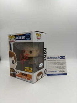 Rory- #483 - Funko Pop! - Television - BBC Dr Who - Hot Topic -   Signed by Arthur Darvill - Certified Autographcoa