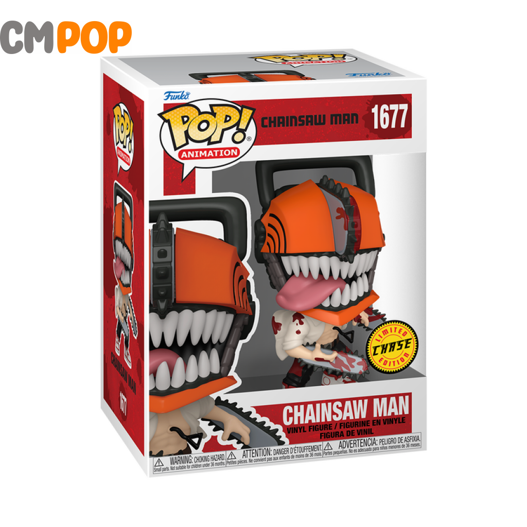Chainsaw Man - #1677 Funko Pop! Animation Chase Exclusive Pop
