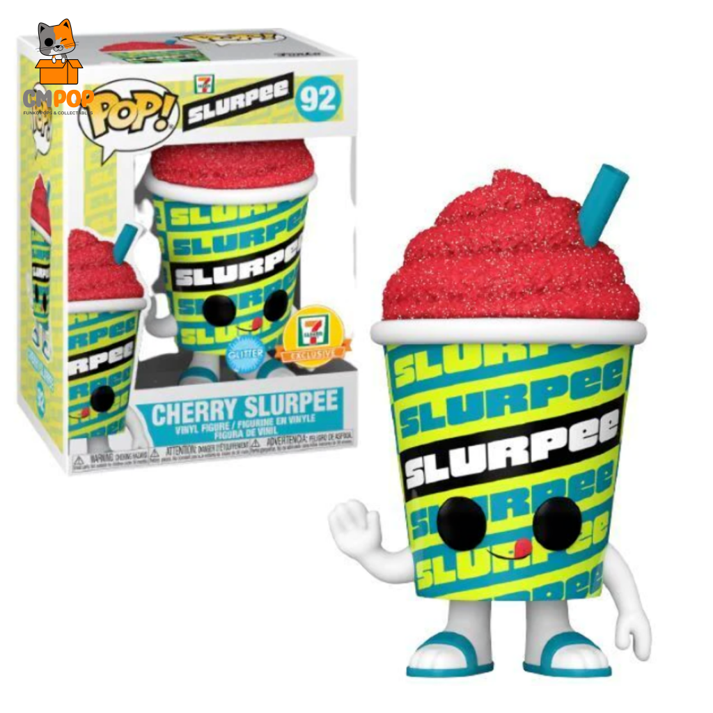 Cherry Slurpee - #92 Funko Pop! Glitter 7 Eleven Exclusive Pop