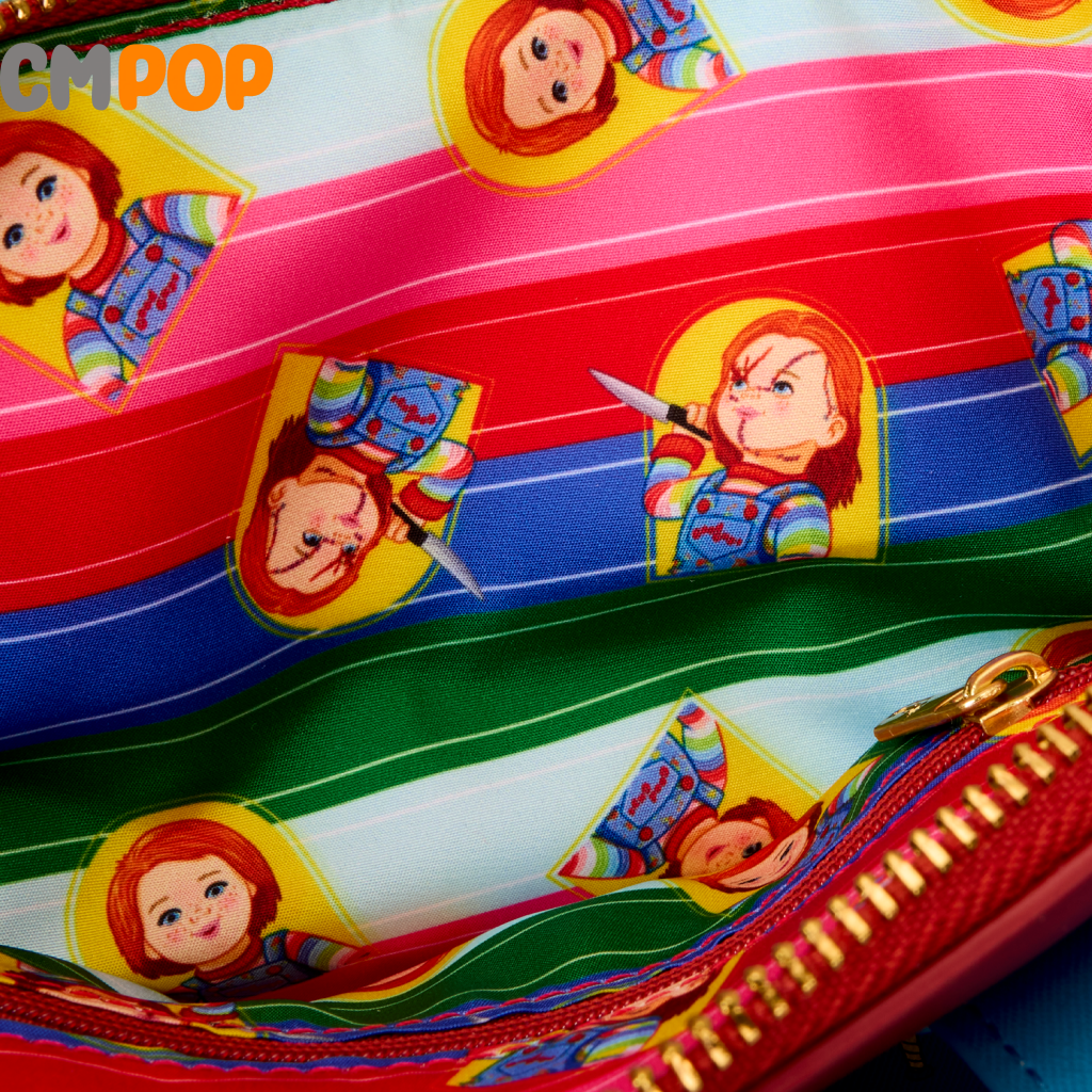 Childs Play Chucky Cosplay Crossbody Bag - Loungefly