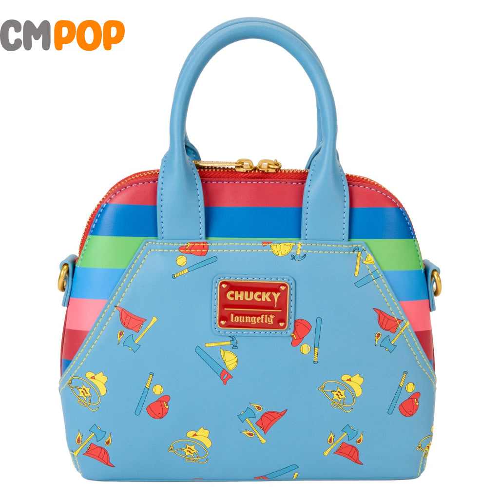Childs Play Chucky Cosplay Crossbody Bag - Loungefly