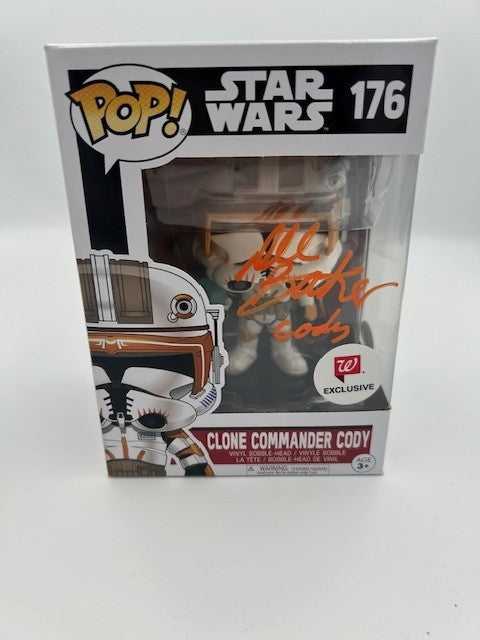 Clone Commander Cody  - #176 - Funko Pop! - Star Wars - Signed By Dee Bradley Baker - Walgreen Exclusive