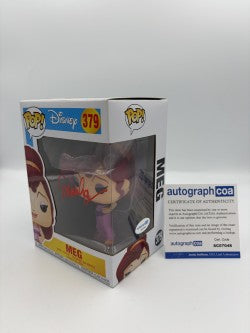 Meg - #379 - Funko Pop! -Disney- Hercules - Signed by Susan Egan - Certified By Autographcoa
