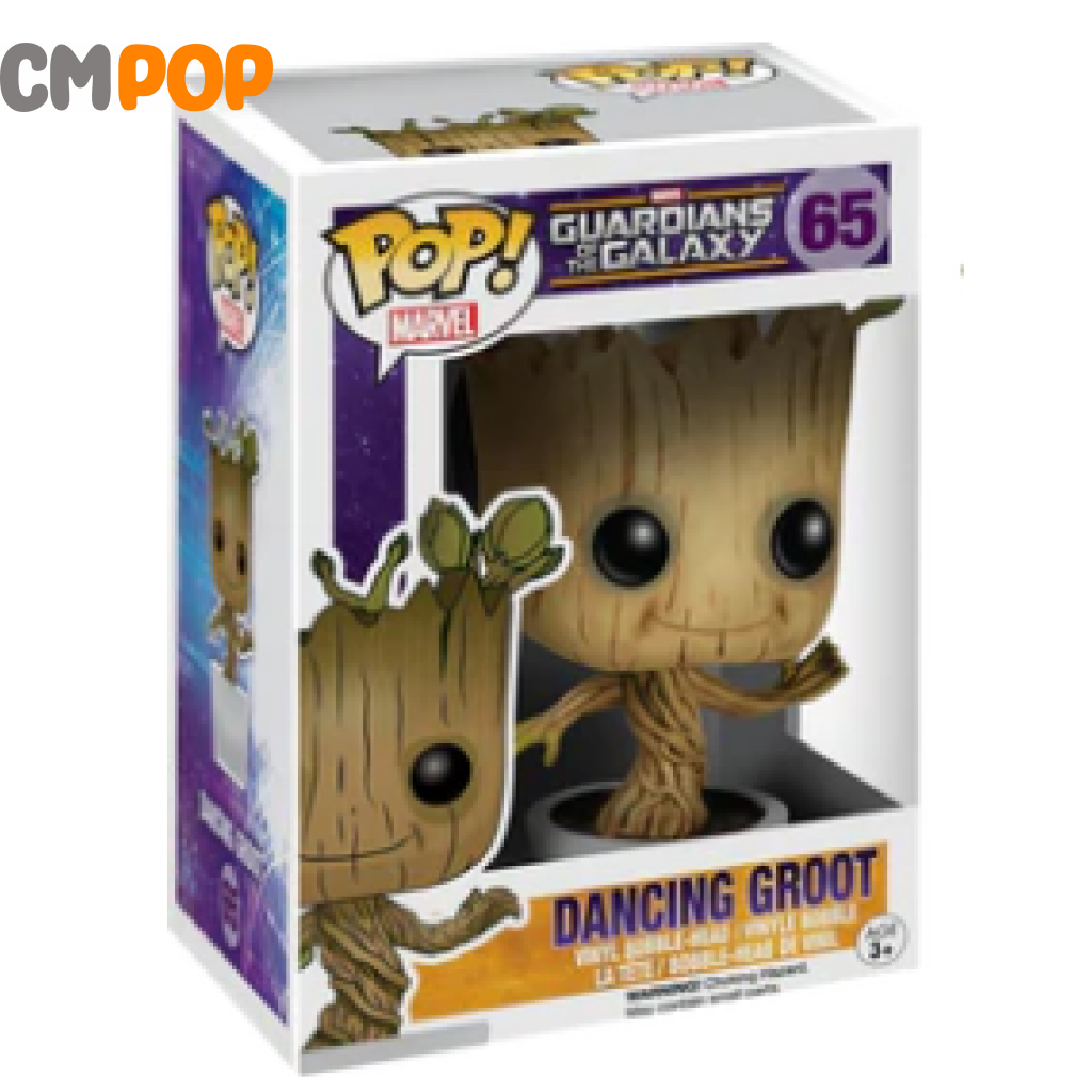 Dancing Groot - #65 Funko Pop Marvel Guardians Of The Galaxy Pop