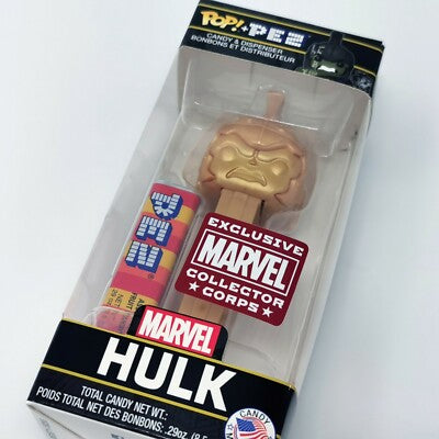 Marvel PEZ Hulk Candy Dispenser - # - Funko POP! [Gold]